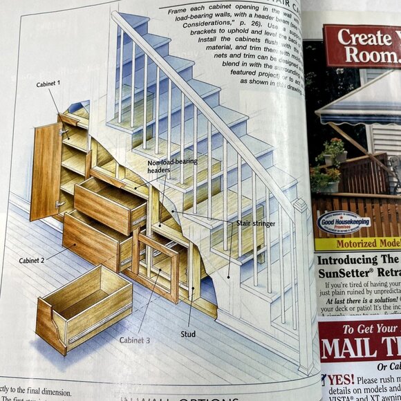 Handyman Woodworking Magazine Vol 16 Issue 86 No 1 Jan Feb  2008 u Storage Solut - Picture 8 of 9